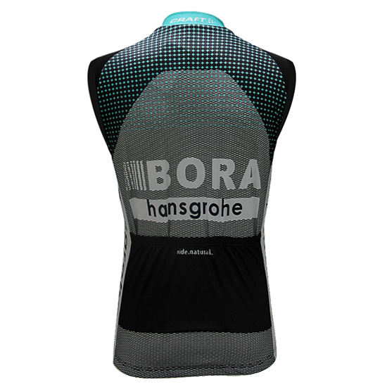 Gilet antivento Bora 2017 nero